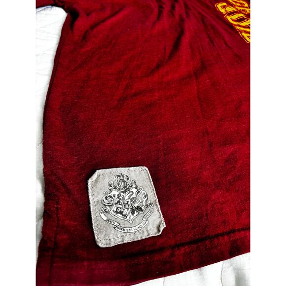 Gryffindor Quidditch Universal Studios Harry Potter Long Sleeve Hoodie Shirt Med - Picture 6 of 7